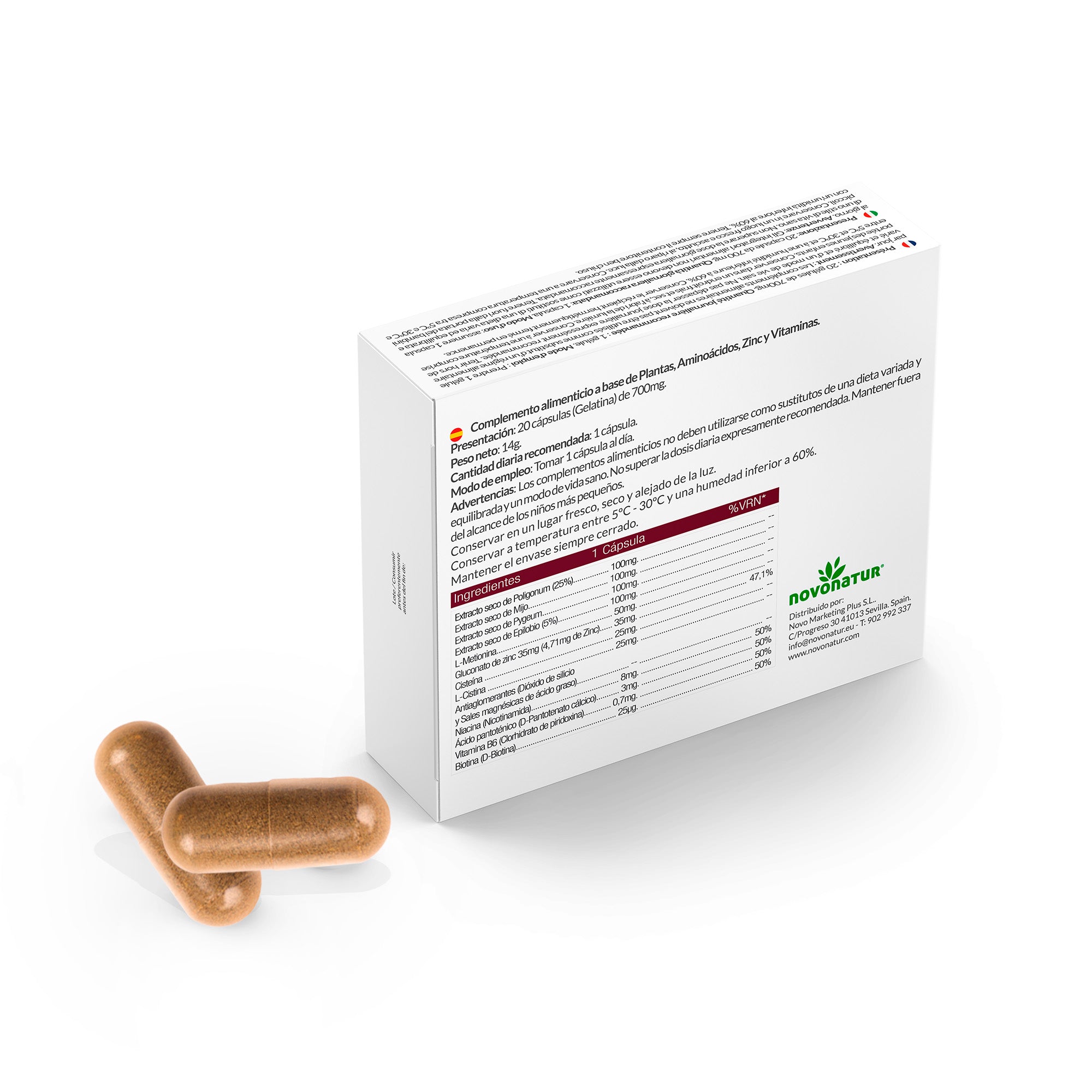 Biotinatur, biotina para el cabello