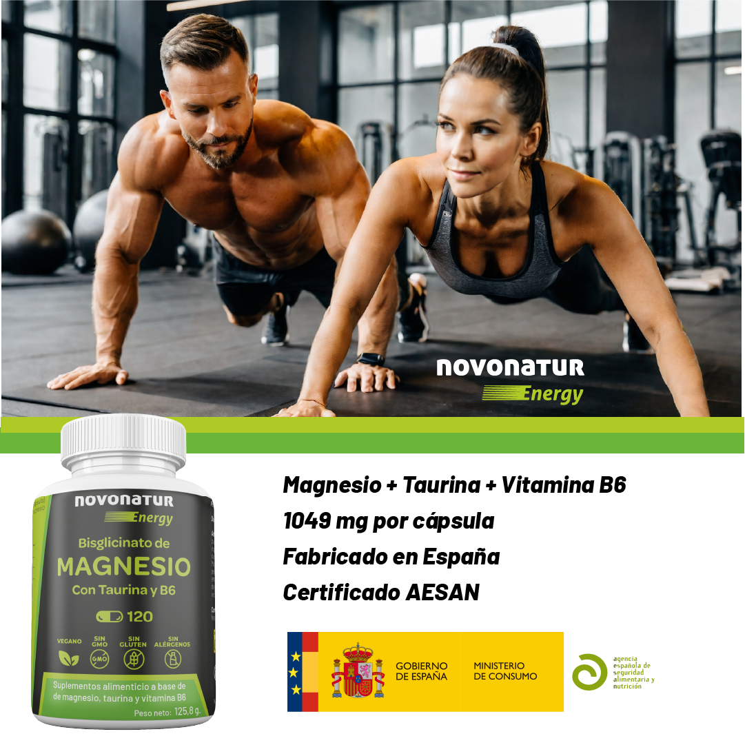 Magnesio + Taurina + Vitamina B6