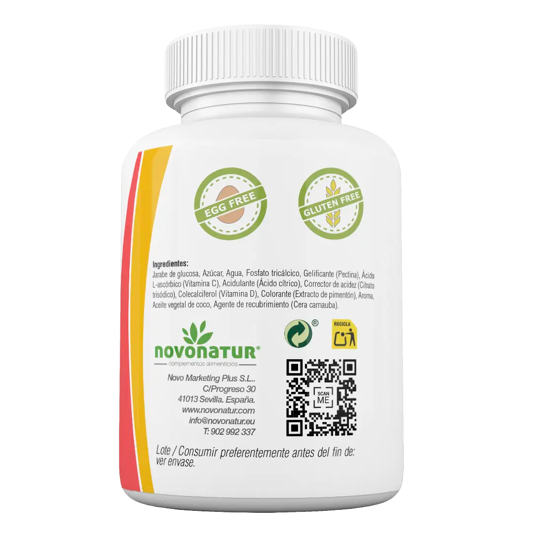 Vitamin C+D+Calcium in Gummibärchen