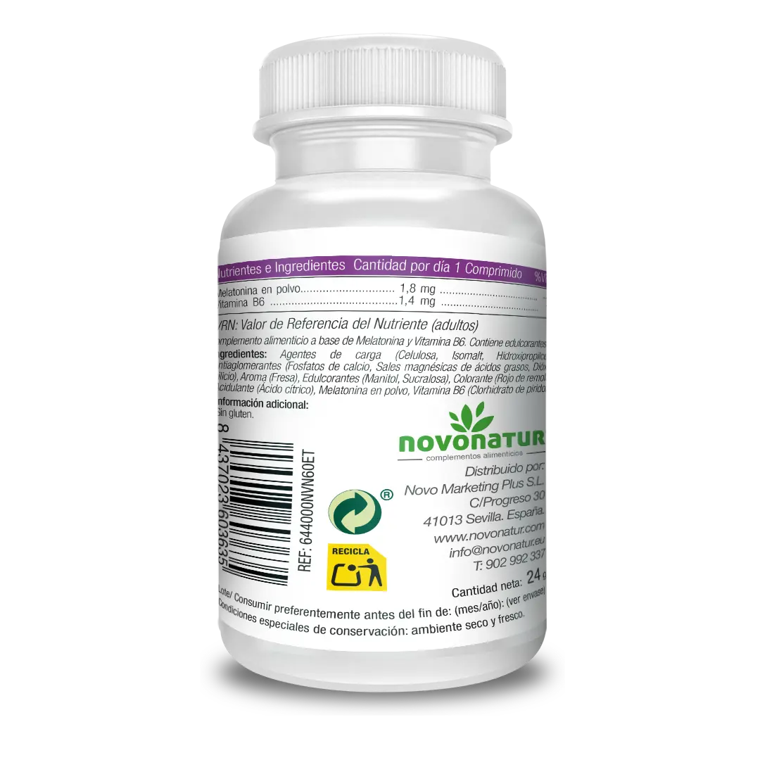 Mélatonine à croquer + B6