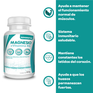 Magnesio con Vitamina B6