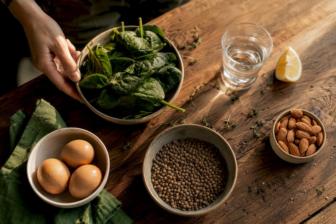 Alimentos frescos y llenos de nutrientes para llenarte de energía