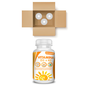 Vitamina D3 y K2 + Silicio orgánico
