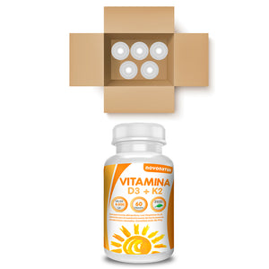Vitamin D3 und K2 + organisches Silizium